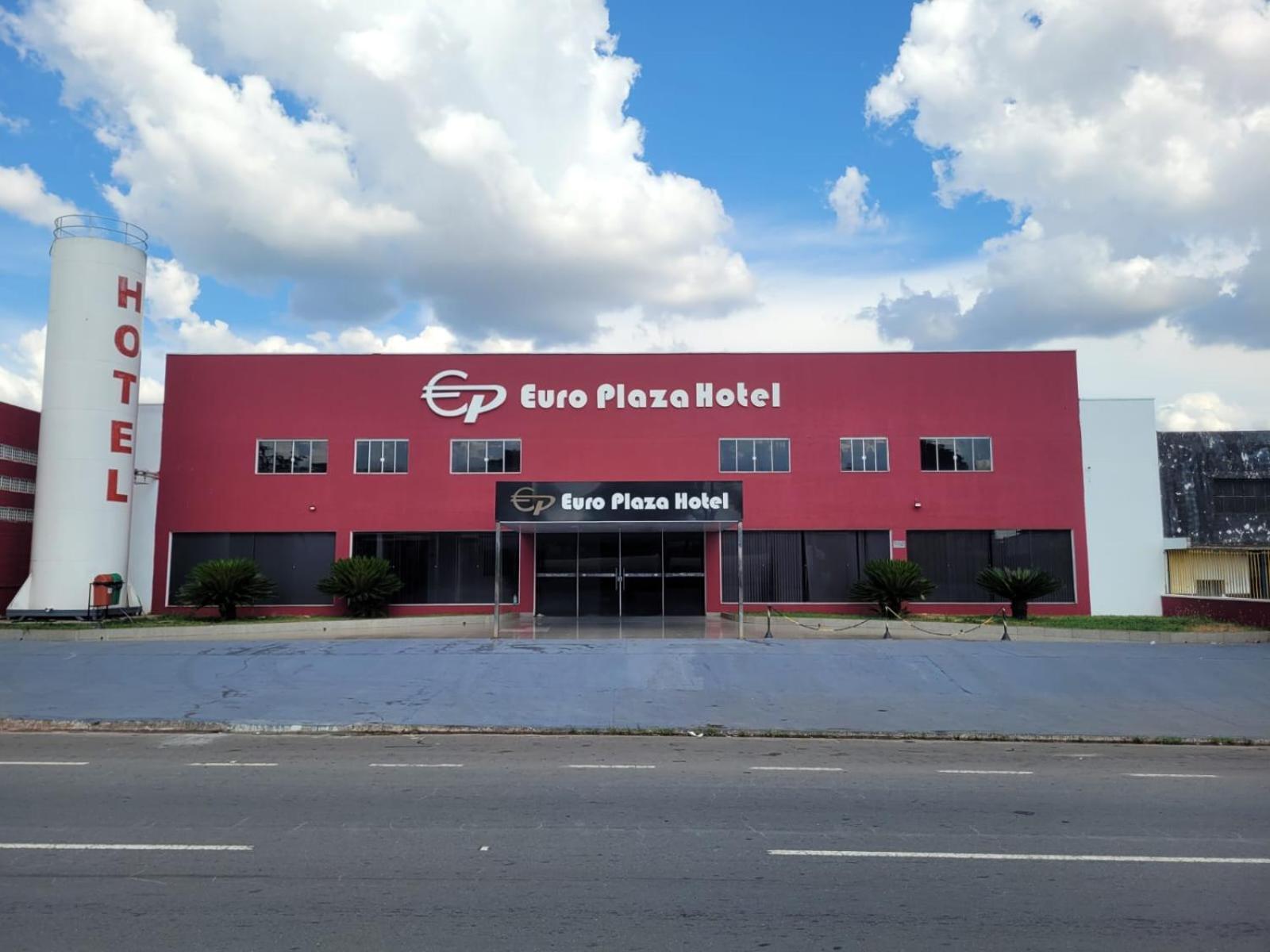 Euro Plaza Hotel - Próximo ao Aeroporto de Goiânia, Santa Genoveva Exterior foto